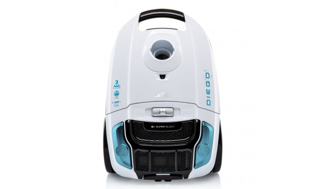 ETA | Tolmuimeja | ETA552190000 Diego | Tolmukotiga | Võimsus 800 W | Tolmumahutavus 3 L | Valge/Sin