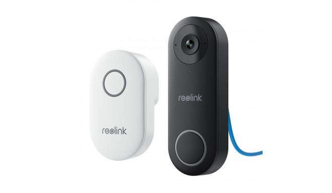 Reolink | D340P Smart 2K+ Wired PoE Video Doorbell with Chime