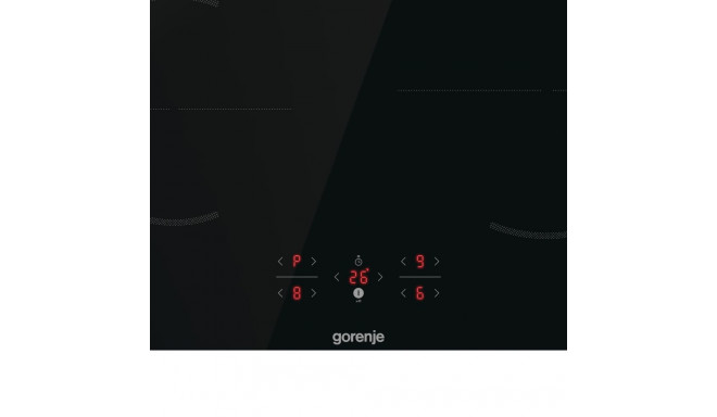 Gorenje | Hob | GI6401BSC | Induction | Number of burners/cooking zones 4 | Touch | Timer | Black