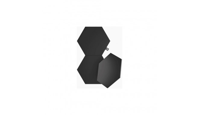 Nanoleaf Shapes must kuusnurk laienduskomplekt (3 paneeli) 42 W WiFi