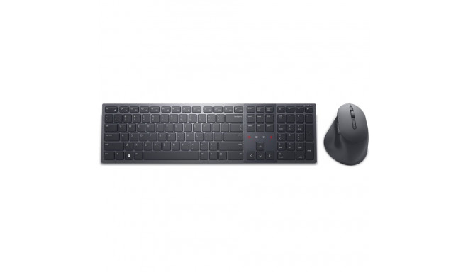 Dell | Premier Collaboration Keyboard and Mouse | KM900 | Keyboard and Mouse Set | Wireless | LT | G