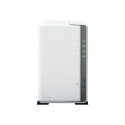 Synology | Tower NAS | DS223j | up to 2 HDD/SSD | Realtek | RTD1619B | Processor frequency 1.7 GHz |