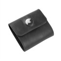 Fixed | Classic Wallet for AirTag | Apple | Genuine cowhide | Black | Dimensions of the wallet : 11 