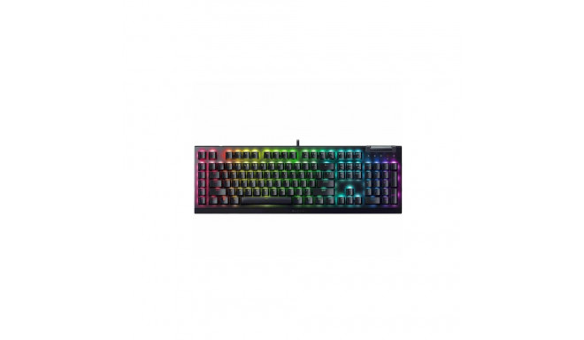 Razer | BlackWidow V4 X | RGB | Gaming keyboard | Wired | RU | Black | Yellow Switch