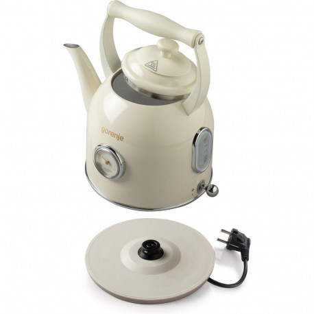 Gorenje | Kettle | K17CLIN | Electric | 2000 W | 1.7 L | Plastic/Metal | 360° rotational base | Ivor