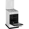 Simfer | Cooker | 4401SGRBB.1 | Hob type Gas | Oven type Gas | White | Width 50 cm | Depth 55 cm | 4
