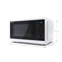 Sharp | YC-MS252AE-W | Microwave Oven | Free standing | 25 L | 900 W | White