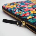 Casyx | Fits up to size 13 ”/14 " | Casyx for MacBook | SLVS-000023 | Sleeve | Canvas Flowers Dark |