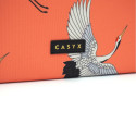 Casyx | Fits up to size 13 ”/14 " | Casyx for MacBook | SLVS-000006 | Sleeve | Coral Cranes | Waterp