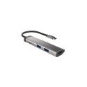 Natec | Multi-Port Adapter | Fowler Slim | USB Type-C