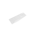 Natec | Keyboard | Nautilus NKL-1951 | Keyboard | Wired | US | White | USB Type-A | 390 g