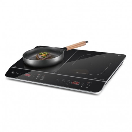 Caso | Hob | Touch 3500 | Induction | Number of burners/cooking zones 2 | Touch control | Timer | Bl