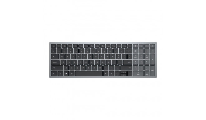 Dell | Keyboard | KB740 | Keyboard | Wireless | Russian | Titan Gray | 2.4 GHz, Bluetooth 5.0 | 506 