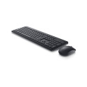 Dell | Keyboard and Mouse | KM3322W | Keyboard and Mouse Set | Wireless | Batteries included | LT | 