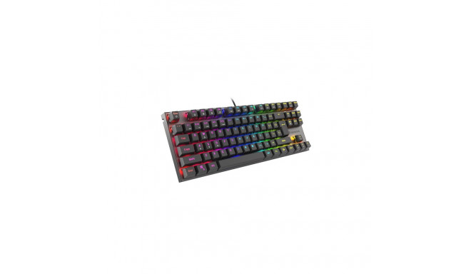 Genesis | THOR 303 TKL | Gaming Keyboard | Wired | Mechanical | RGB LED light | US | Replaceable "HO