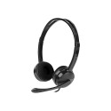 Natec | Canary Go | Headset | Wired | On-Ear | Microphone | Noise canceling | Black