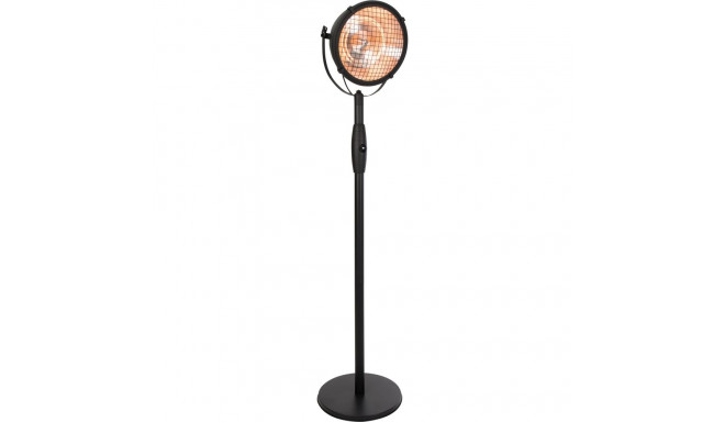 SUNRED RSS19 Indus Bright põrandaseisev infrapuna soojendi 2100 W must IP54