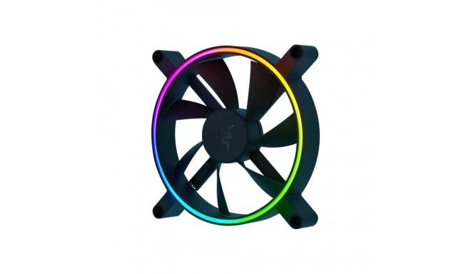 Razer | Kunai Chroma RGB 140mm LED | PWM jõudlusventilaator - 3-pakk | Hüdrauliline