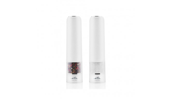 ETA | Salt And Pepper Mill | Molino ETA092890000 | Electric | Housing material Plastic | AAA | White