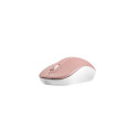 Natec Mouse, Toucan, Wireless, 1600 DPI, Optical, Pink-White | Natec | Mouse | Optical | Wireless | 