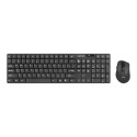 Natec | Keyboard and Mouse | Stringray 2in1 Bundle | Keyboard and Mouse Set | Wireless | Batteries i