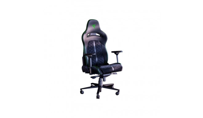 Razer Enki Gaming Chair with Enchanced Customization, Black/Green | Razer Ergonomic Gaming Chair Enk