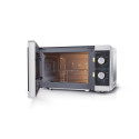 Sharp | YC-MG01E-S | Microwave Oven with Grill | Free standing | 800 W | Grill | Silver