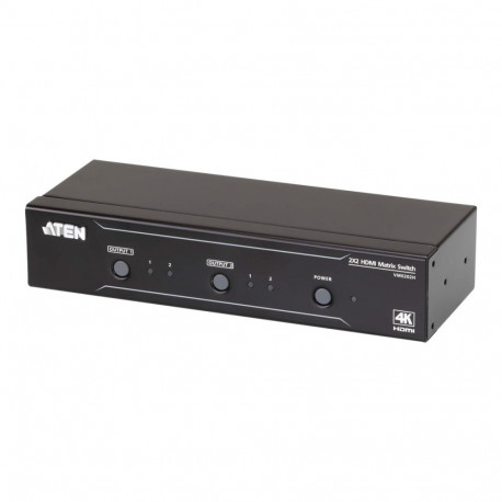 Aten | 2x2 4K HDMI maatrikslüliti | VM0202H | Garantii 36 kuud