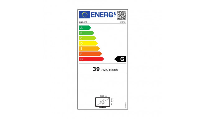Philips LCD monitor USB-C dokiga must 31.5" IPS QHD 16:9 75 Hz 4 ms 2560 x 1440 pikslit 350 cd/m² 2 