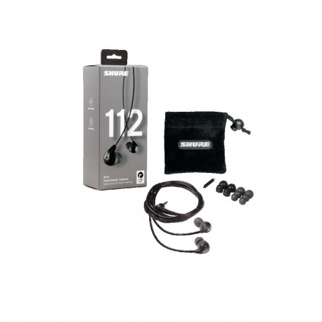 Shure SE112-GR juhtmega hall kõrvasisesed kõrvaklapid