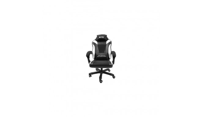 Fury Gaming Chair Fury Avenger M+ PU nahk | must/valge
