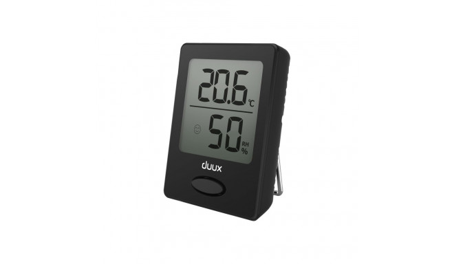 Duux | Sense | Black | LCD display | Hygrometer + Thermometer