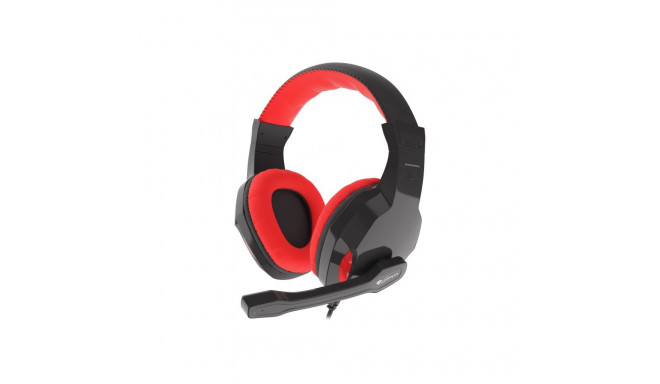 GENESIS ARGON 110 Gaming Headset, On-Ear, Wired, Microphone, Black/Red | Genesis | ARGON 110 | Wired