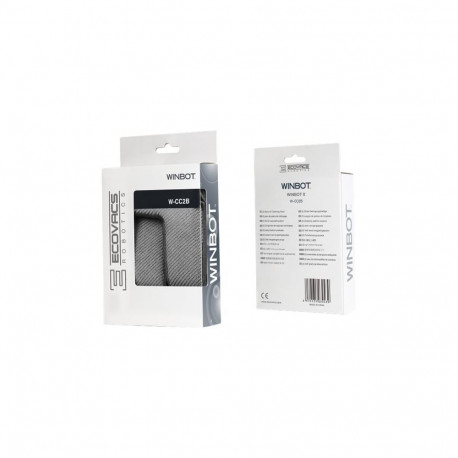 Ecovacs | Cleaning Pads for WINBOT X NEW | W-CC2B | Grey