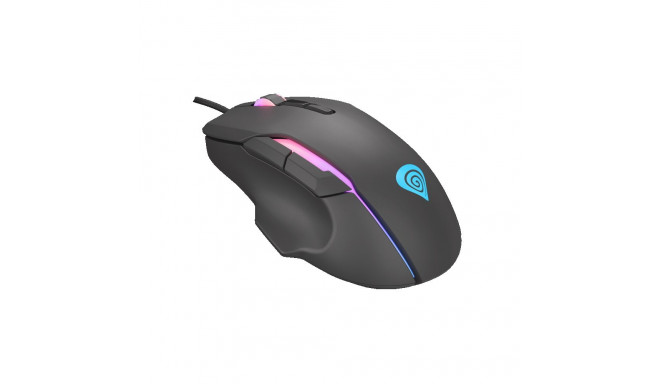 GENESIS Xenon 220 Gaming Mouse, 500 - 6400DPI, Wired, Black | Genesis