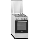 Simfer | Cooker | 5405SERGG | Hob type Gas | Oven type Electric | Stainless steel | Width 50 cm | El