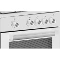 Simfer | Cooker | 4401SGRBB | Hob type Gas | Oven type Gas | White | Width 50 cm | Depth 55 cm | 49 