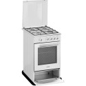 Simfer | Cooker | 4401SGRBB | Hob type Gas | Oven type Gas | White | Width 50 cm | Depth 55 cm | 49 