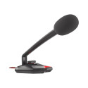 Genesis | Gaming microphone | Radium 200 | Black and red | USB 2.0