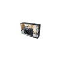 Muse | M-091R | Alarm function | AUX in | Black | Radio