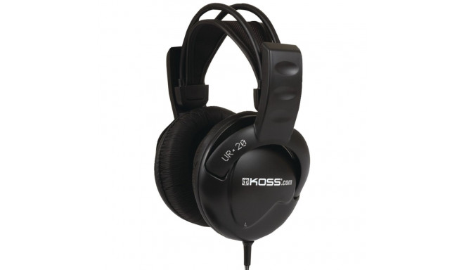 Koss | Headphones DJ Style | UR20 | Wired | On-Ear | Noise canceling | Black