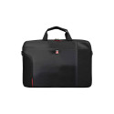 PORT DESIGNS | Fits up to size 15.6 " | Houston | Messenger - Briefcase | Black | Shoulder strap