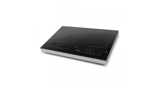 Caso | Hob | ProGourmet 3500 | Number of burners/cooking zones 2 | Sensor touch display | Black | In