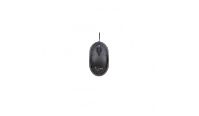 Gembird MUS-U-01 must juhtmega optiline USB-hiir