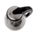 Kettle Adler | Kettle | AD 1224 | Standard | 2000 W | 1.5 L | Glass | 360° rotational base | Black