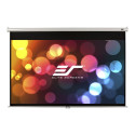 M119XWS1 | Manual Series | Diagonal 119 " | 1:1 | Viewable screen width (W) 213 cm | White