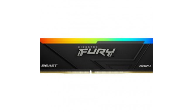 KINGSTON 64GB 3200MT/s DDR4 CL16 DIMM 2-osaline FURY Beast RGB komplekt