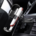 Baseus SUYL-J0S Universal Car CD Player Holder For Devices Silver