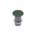 WASHBASIN PLUG CLICK-CLACK. GREEN MATT