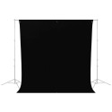 Westcott Kreukvrije Achtergrond Zwart (2,7 x 3m)